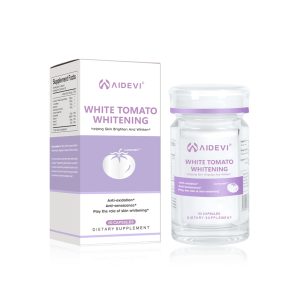 AIDEVI White Tomato Whitening 250mg 60 Caps Skin Capsules